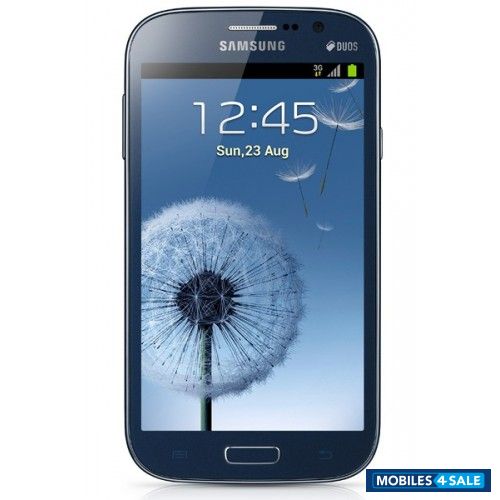 Blue Samsung Galaxy Grand GT-I9082