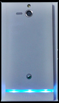 White Sony Xperia U