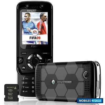 Black Sony Ericsson F305 Black Sony Ericsson F305