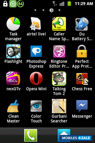 White Samsung Galaxy Ace GT-S5830i