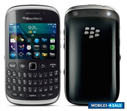Black BlackBerry Curve 9320