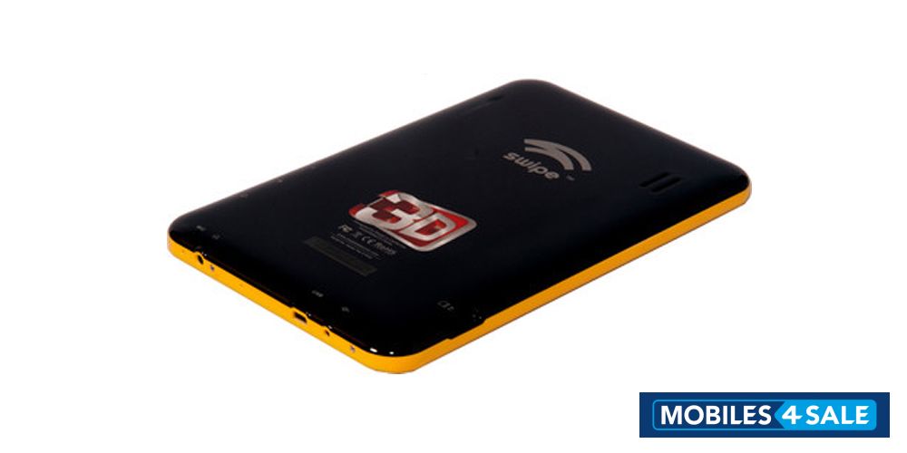 Black (yellow Rib) Swipe  3D Life