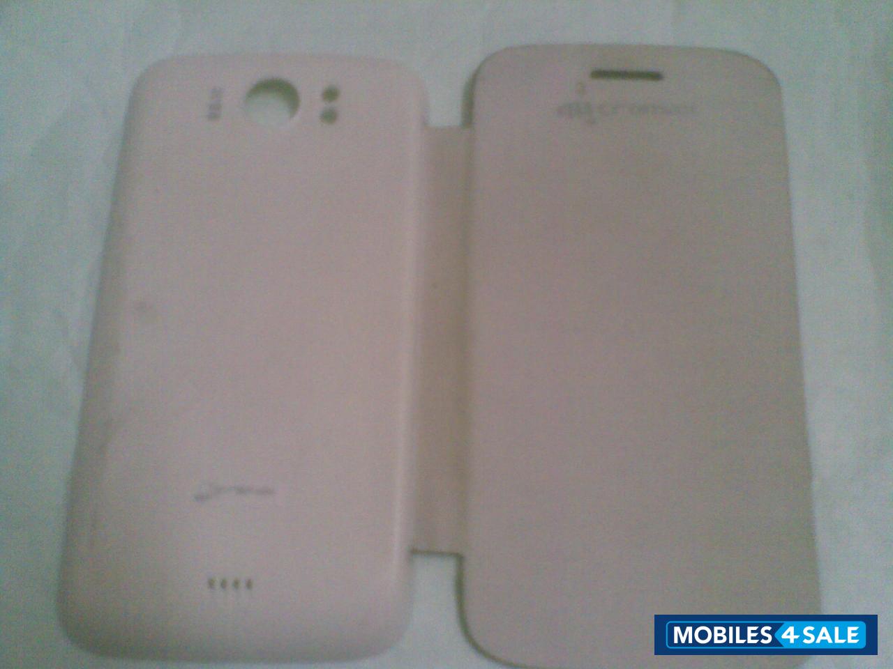 White Micromax Canvas 2 A110