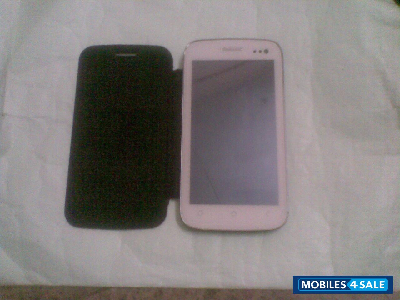 White Micromax Canvas 2 A110