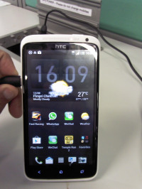 White HTC One X