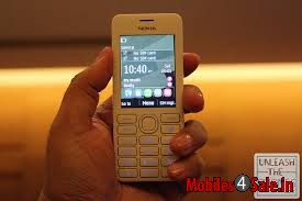 White Nokia Asha 206