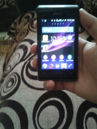 Stylish Black Sony Xperia E Dual