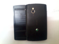 Black Sony Ericsson Xperia mini pro