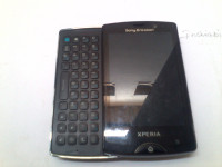 Black Sony Ericsson Xperia mini pro