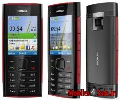 Black And Red Combination Nokia X2