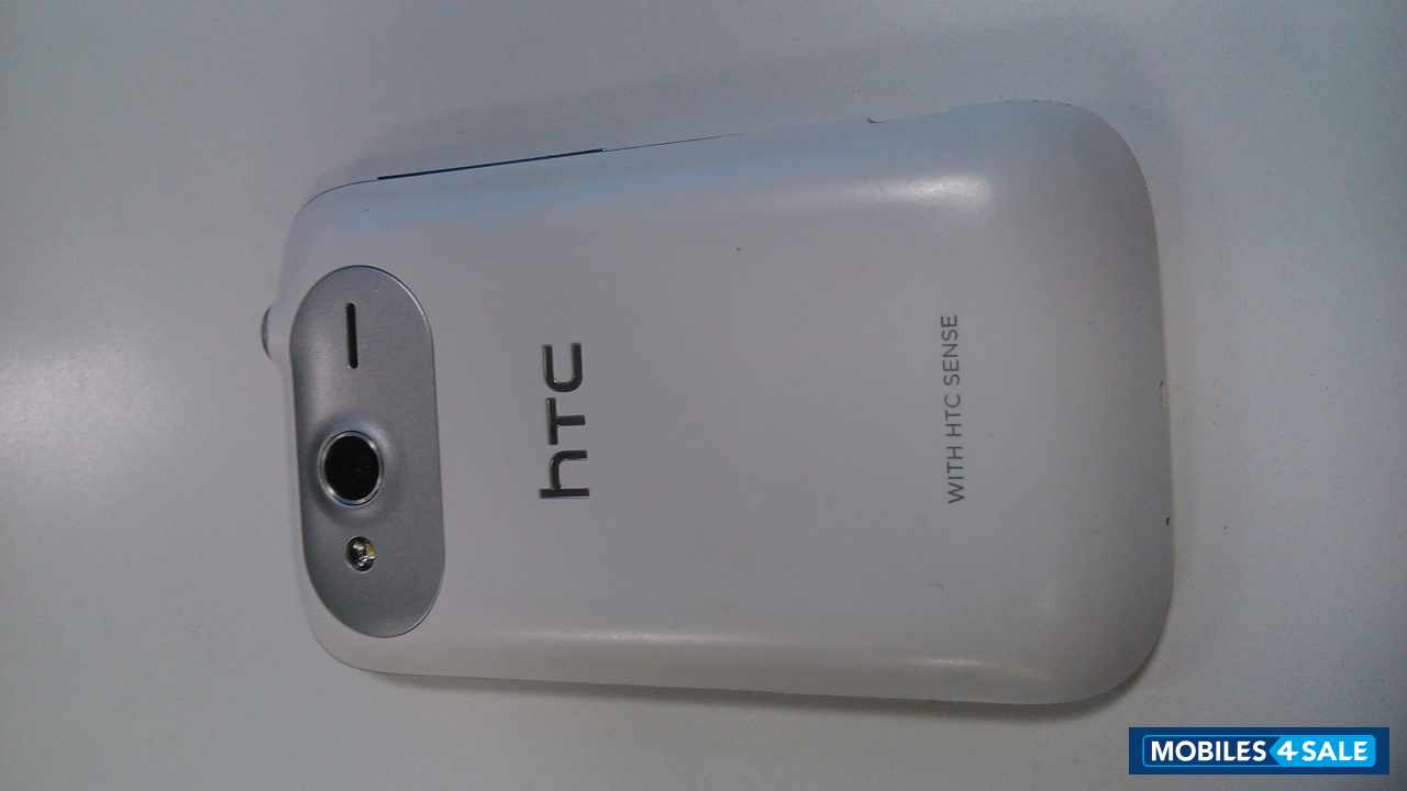 White HTC Wildfire S