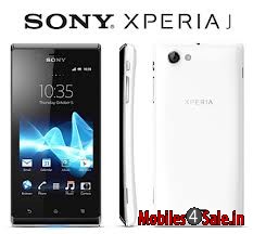 White Sony Xperia J White Sony Xperia J