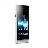 White Sony Xperia miro