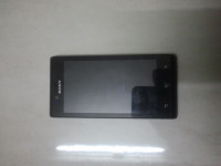 Black Sony Xperia J