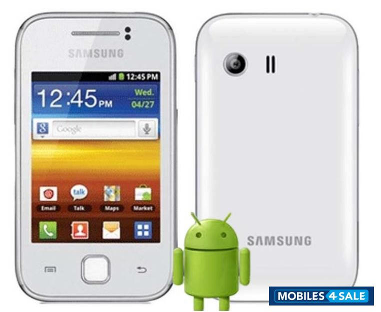 White Samsung Galaxy Young