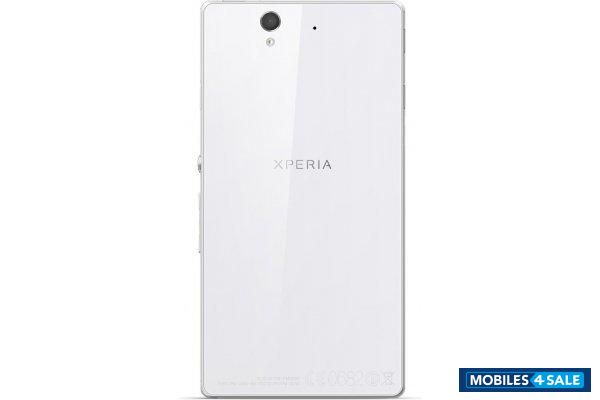 White Sony Xperia Z