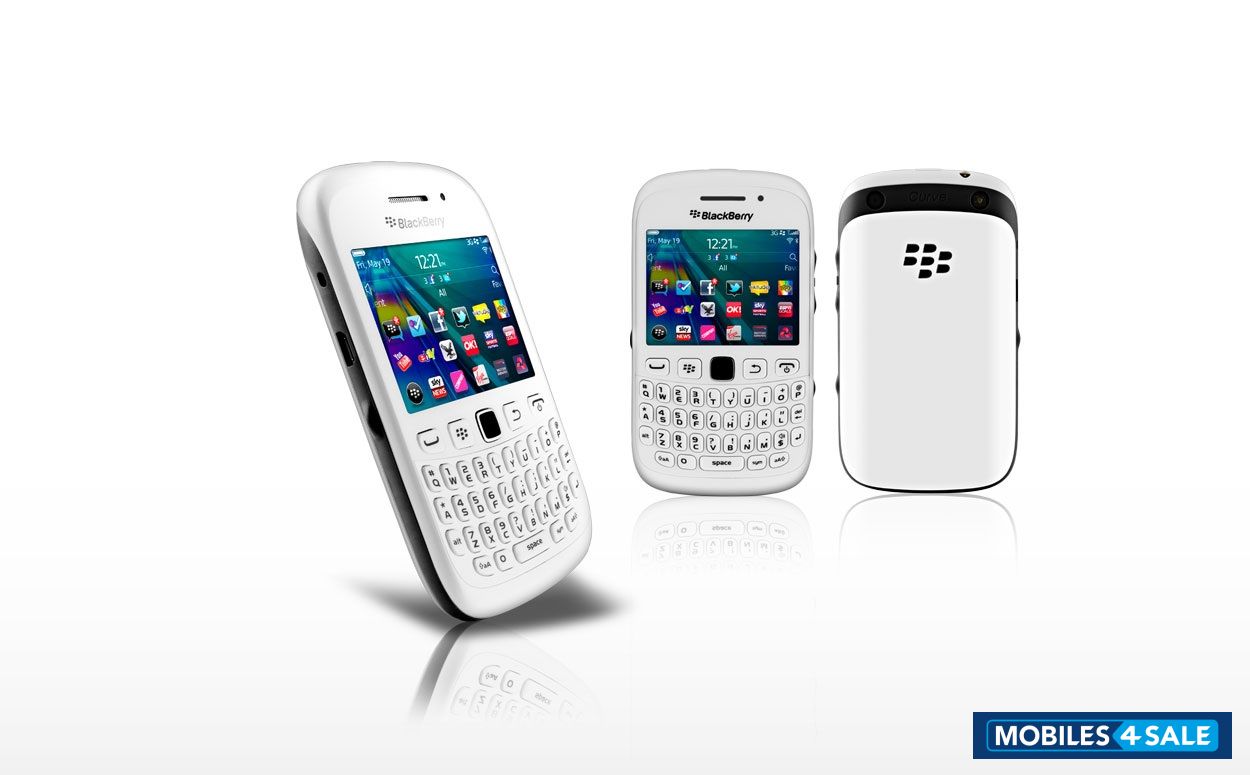 White BlackBerry Curve 9320