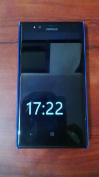 Black Nokia Lumia 720