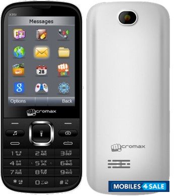 Black & Silver Micromax X351