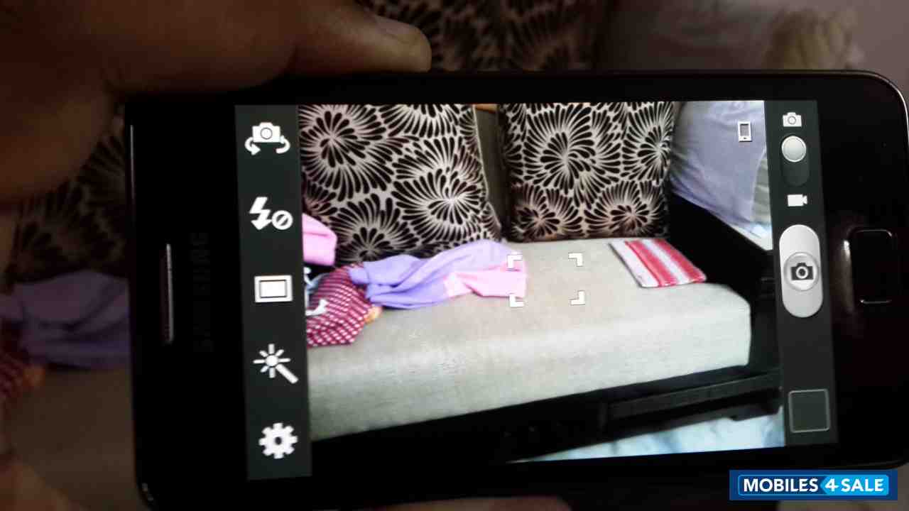 Black Samsung Galaxy S2