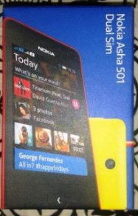 Black Nokia Asha 501