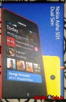 Black Nokia Asha 501 Black Nokia Asha 501