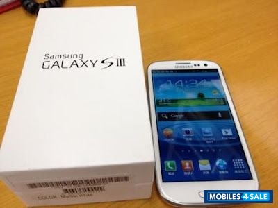Pearl White Samsung Galaxy S3