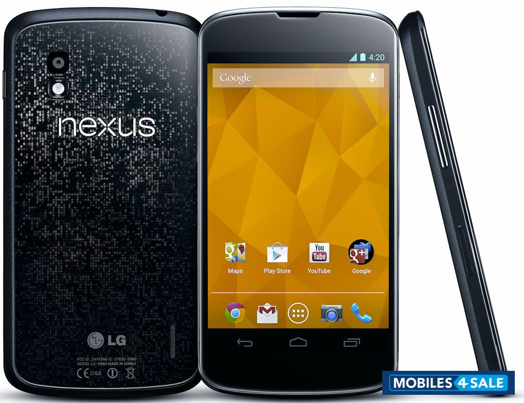 Black Google Nexus 4