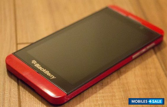 Red BlackBerry Z10