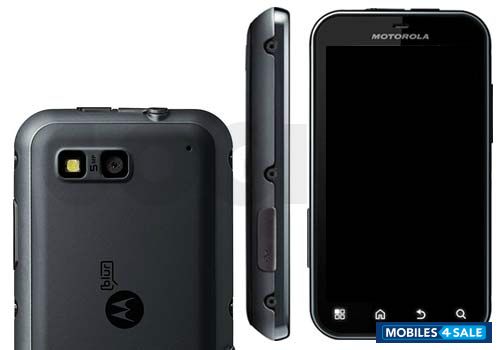 Black Motorola Defy Plus