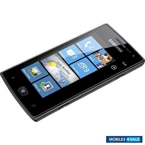 Black Samsung Omnia W