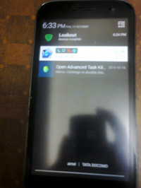 Black Micromax Canvas HD A116