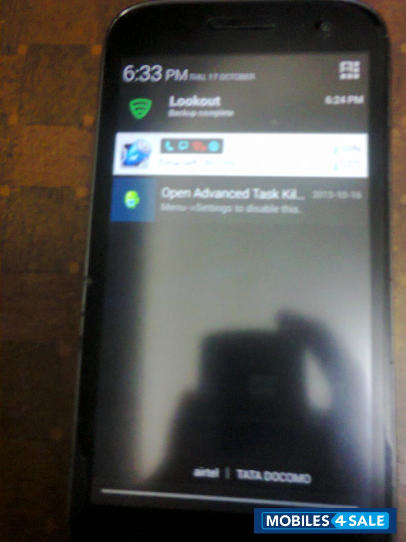 Black Micromax Canvas HD A116