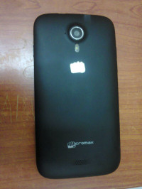 Black Micromax Canvas HD A116