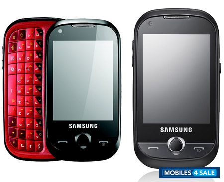 Red Keypad Samsung Corby 3G