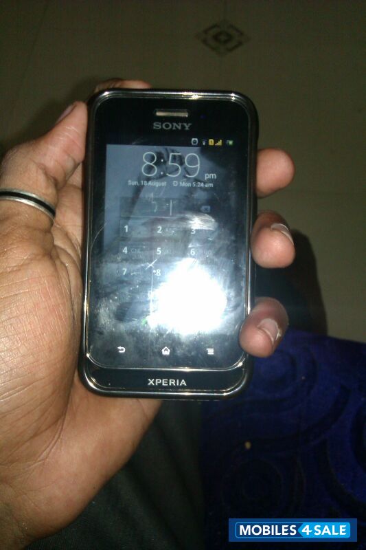 Black Sony Xperia tipo dual