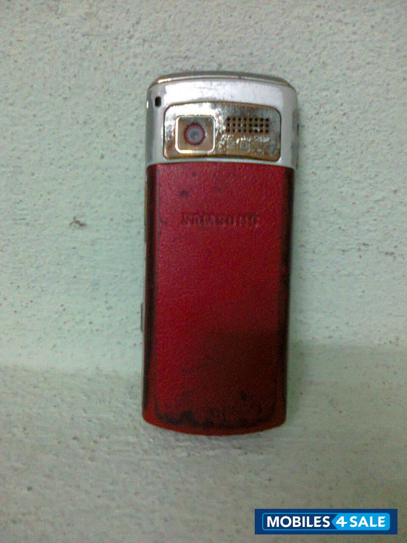 Red Samsung GT-S3310i