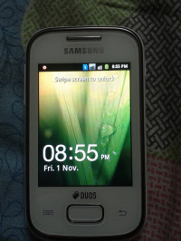 White Samsung Galaxy Y Duos Lite