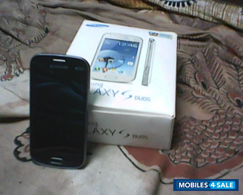 Black Samsung Galaxy S Duos Black Samsung Galaxy S Duos