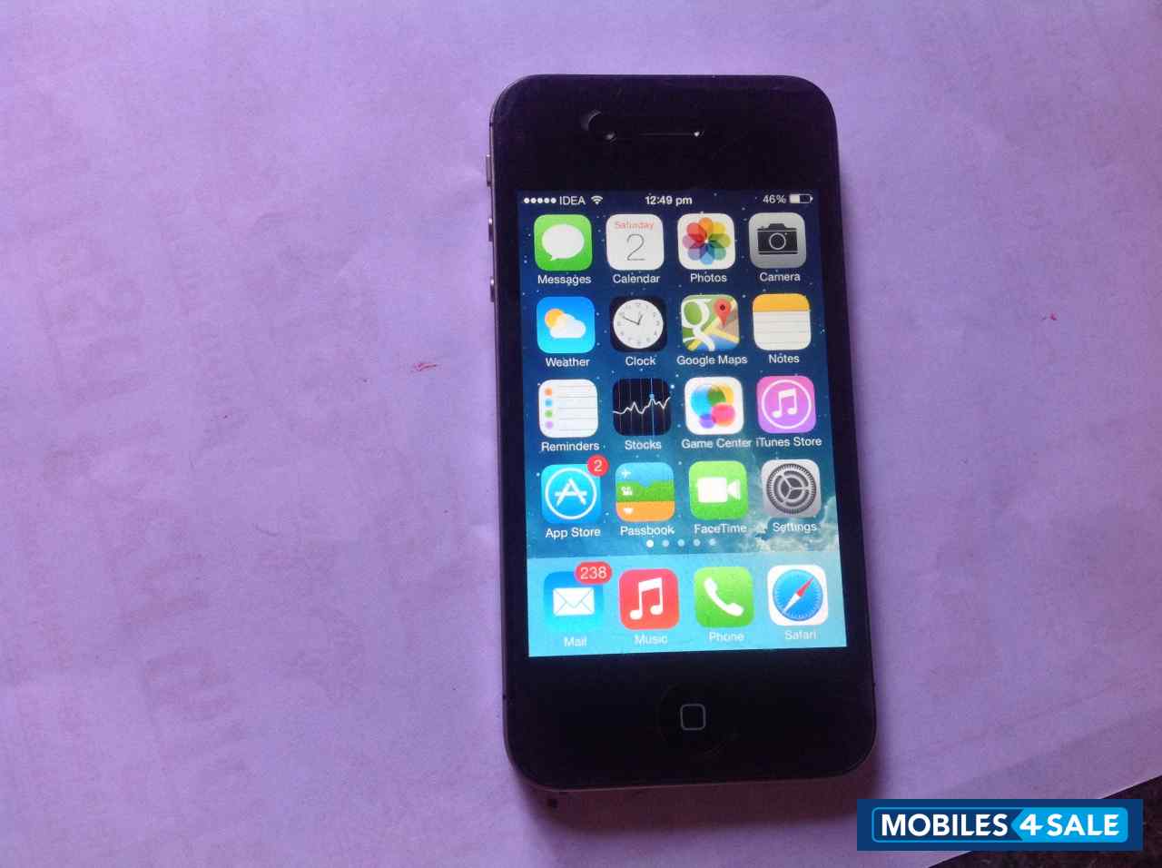 Black Apple iPhone 4S