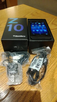 Black BlackBerry Z10