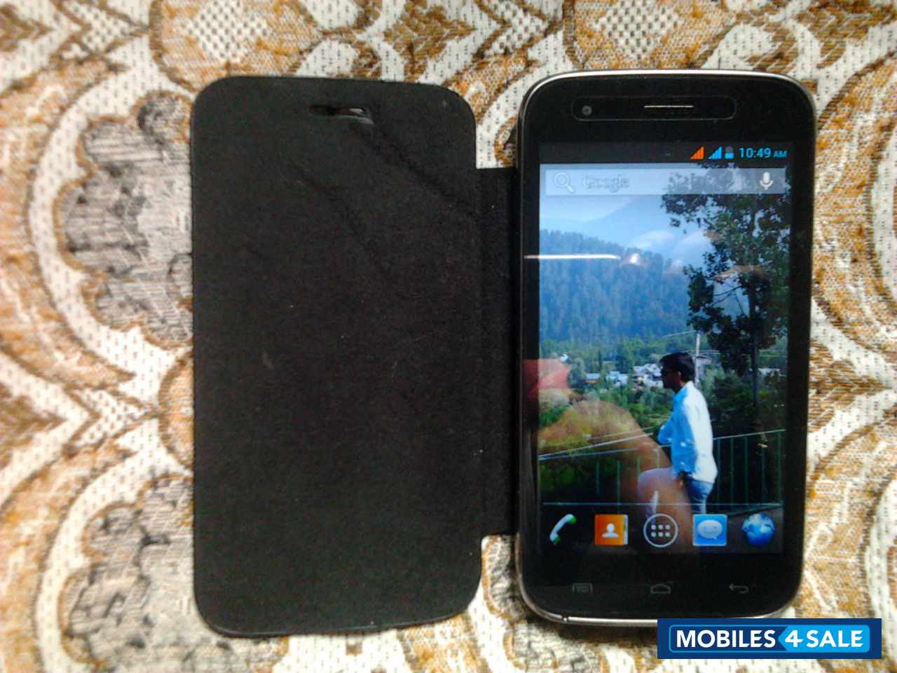 Black Micromax Canvas Lite A92 Black Micromax Canvas Lite A92