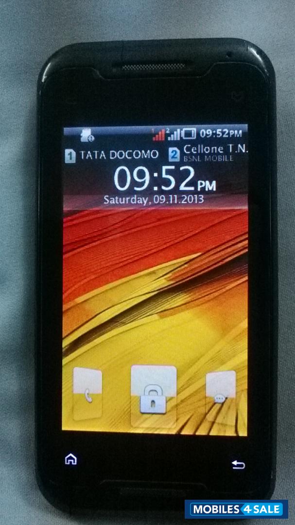 Black Micromax X650 Black Micromax X650