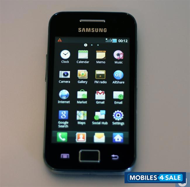 Black Samsung Galaxy Ace
