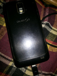 Black Samsung Galaxy S2 Skyrocket