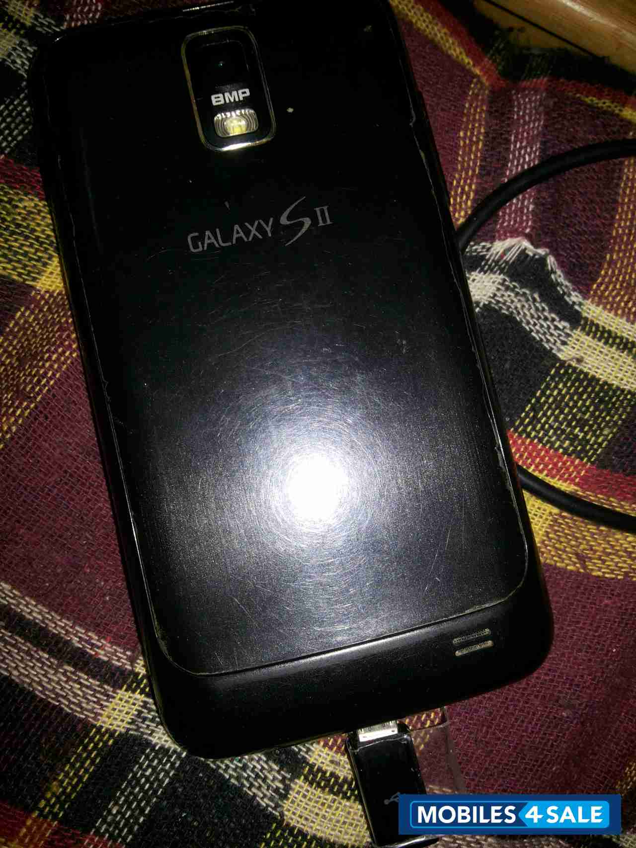 Black Samsung Galaxy S2 Skyrocket