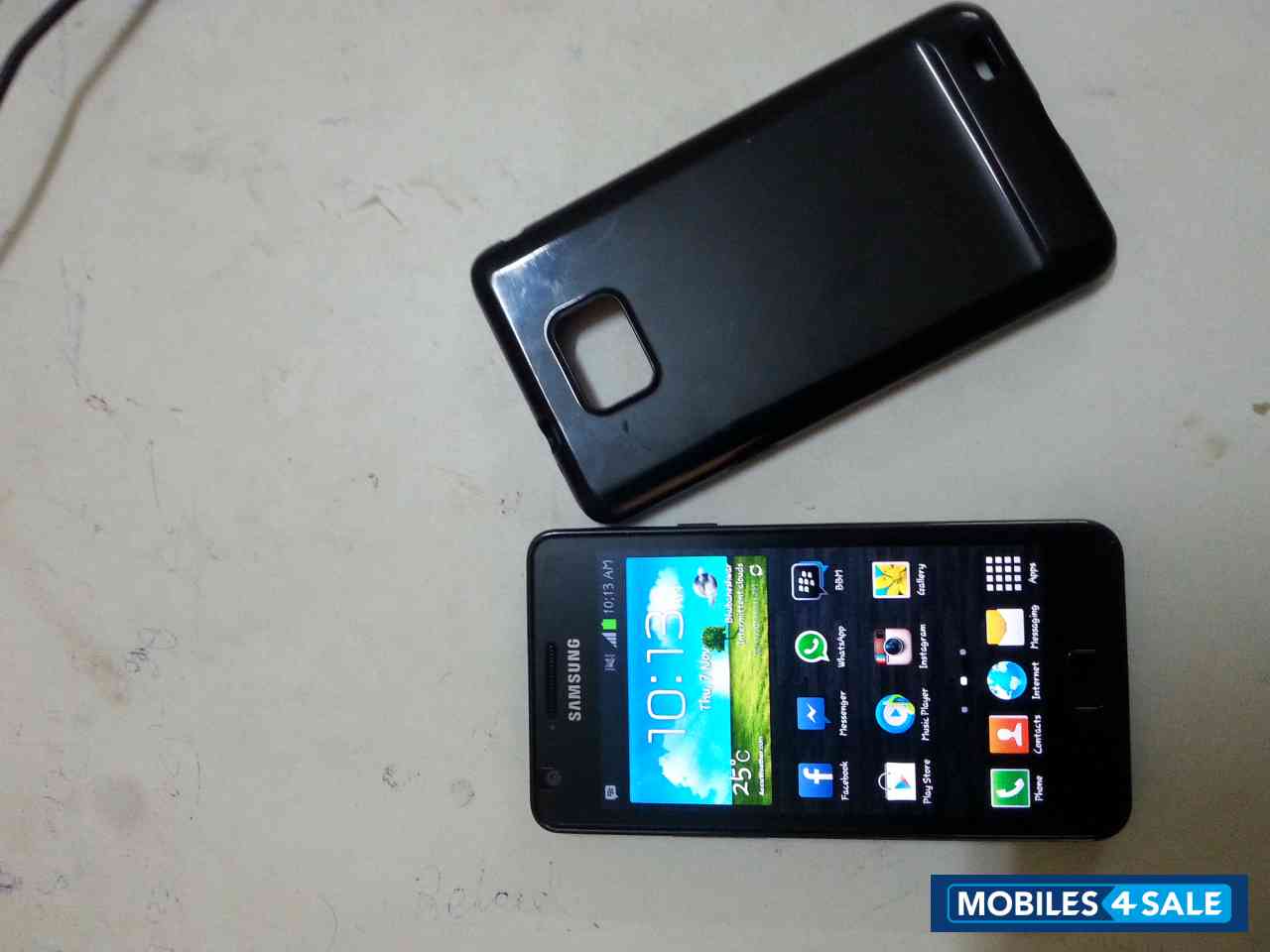 Black Samsung Galaxy S2