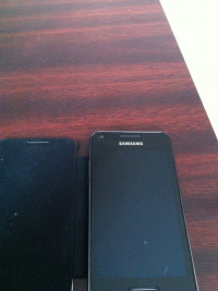 Black Samsung Galaxy S Advance I9070