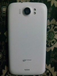 White Micromax Canvas 2 A110