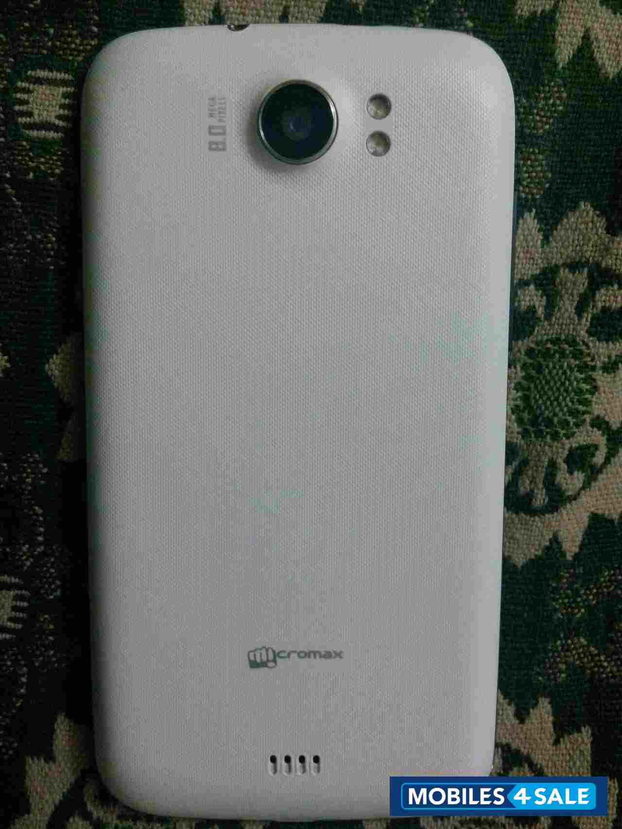 White Micromax Canvas 2 A110